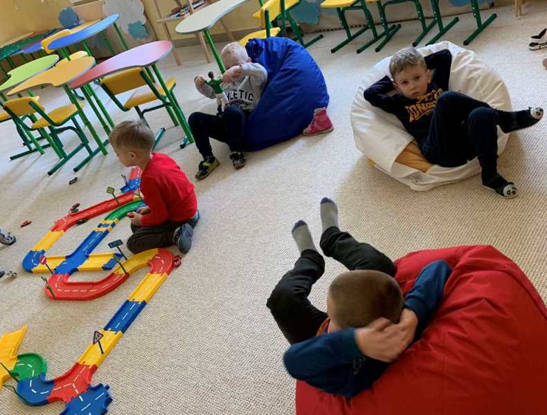 Відпочинок між насиченими заняттями